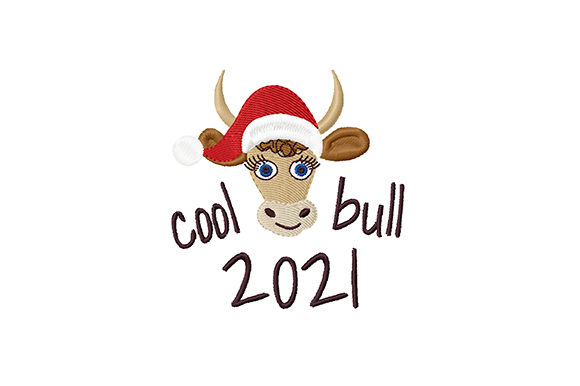 Christmas Cool Bull