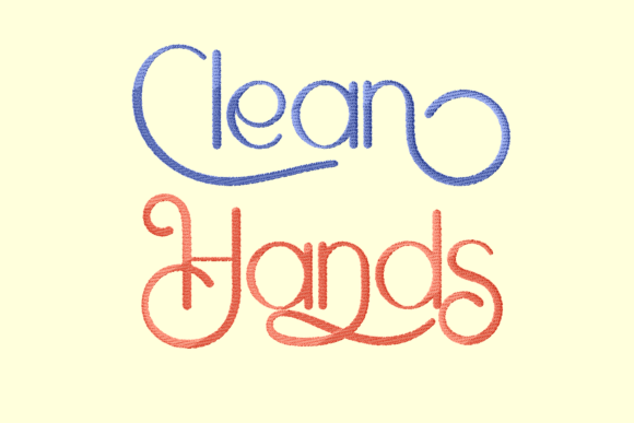 Clean Hands Lettering