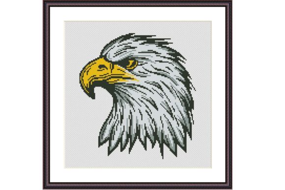 Eagle Cross Stitch Pattern Cute Animals