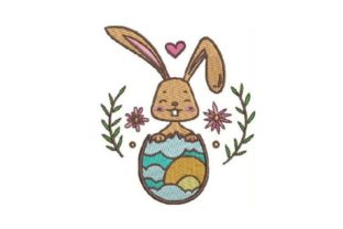 Easter Bunny in Egg