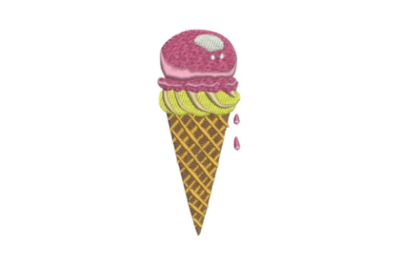 Ice Cream Cone Dripping
