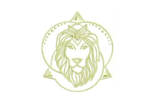 Linework Lion: A Craft Fair-Ready Wild Animal Design