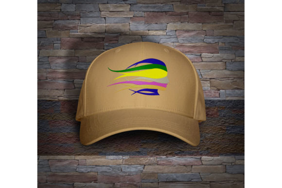 Multicolored Woman Face
