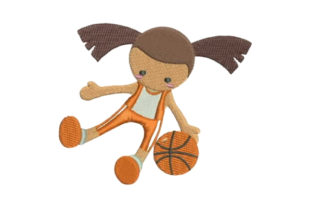 Toy Doll in Basketball Uniform